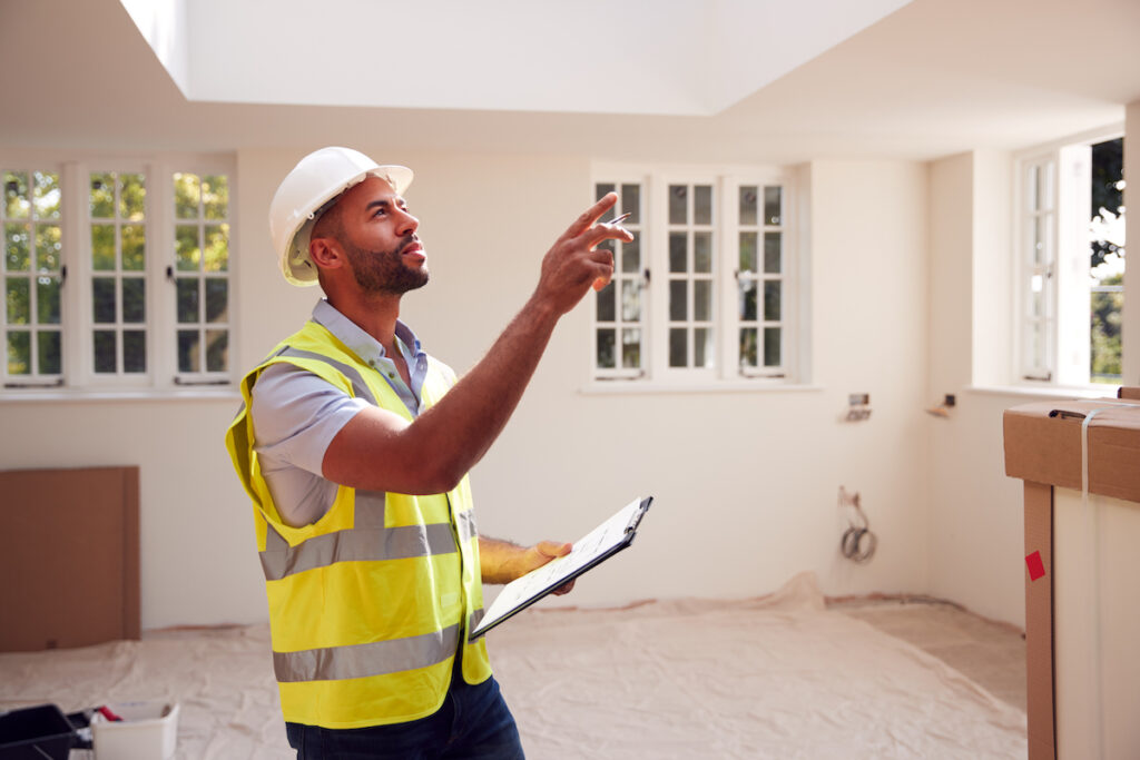 inspector; inspecting a home 